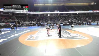 185 lbs Champ. Round 1 - Caitlin Mcllroy, Minisink Valley-9 vs Mackenzie Vetter-Higgins, Ken-Ton-6