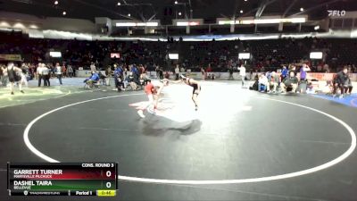 120 lbs Cons. Round 3 - Garrett Turner, Marysville Pilchuck vs Dashel Taira, Bellevue