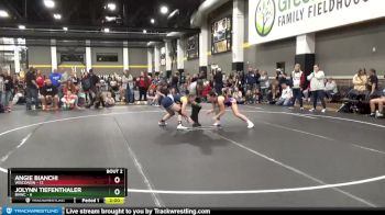 118 lbs Round 1 (6 Team) - Jolynn Tiefenthaler, BVWC vs Angie Bianchi, Wisconsin