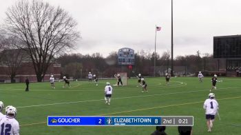 Replay: Goucher vs Elizabethtown | Mar 23 @ 1 PM