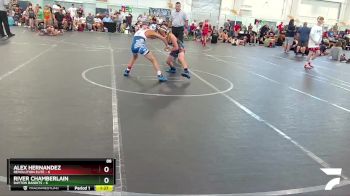 88 lbs Round 5 (6 Team) - River Chamberlain, Dayton Bandits vs Alex Hernandez, Revolution Elite