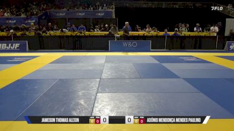 Adónis Mendonça Mendes Paulino vs Jameson Thomas Alexin 2026 Pan Kids Jiu-Jitsu IBJJF Championship