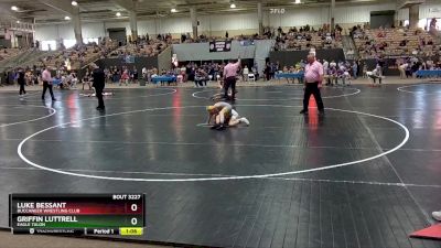 75 lbs Quarterfinal - Griffin Luttrell, Eagle Talon vs Luke Bessant, Buccaneer Wrestling Club