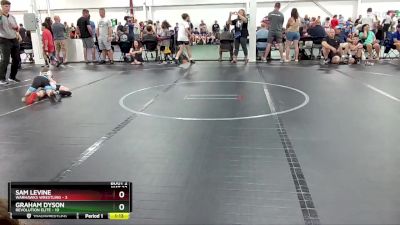 56 lbs Round 1 (6 Team) - Sam Levine, Warhawks Wrestling vs Graham Dyson, Revolution Elite