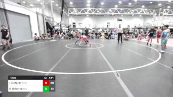 90 lbs Final - Reece McNulty, Savage Wrestling vs Harrison Osborne, Kraken