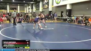 130 lbs Round 2 (3 Team) - Tatum Shepherd, NW Iowa Angry Alpacas vs Anna Sondall, Iowa Angry Alpacas