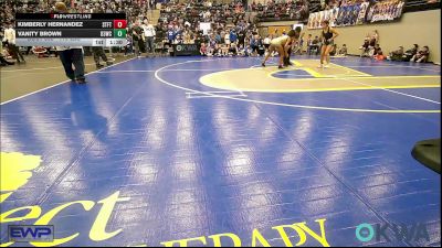 110 lbs Final - Vanity Brown, D3 Wrestling Cluib vs Kimberly Hernandez, Standfast