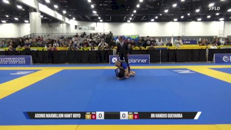 Jin Handog Guevarra vs Adonis Maxmillion Hawt Boyd 2025 World IBJJF Jiu-Jitsu No-Gi Championship