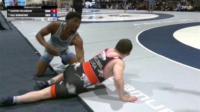 Cons. Round 2 - Justin Feldman, South West Washington Wrestling Club vs Kai Simmons, Northern Michigan University (NMU)
