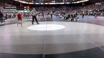 5A 106 lbs Cons. Round 3 - Dillon Robinson, Minico vs Isaiahs Garcia, Nampa