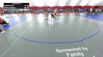 132 lbs Round 4 (10 Team) - Megan Talyat, Cedar Rapids Xavier vs Brynlli Barton, Cameron