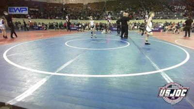 70 lbs Round Of 16 - Jax Gates, Ponca City Wildcat Wrestling vs Wyatt Brown, Open Mats