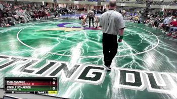 172 lbs Quarterfinals (8 Team) - Steele Schaefer, Menomonie vs Max Astacio, Marion Central Catholic