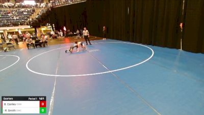 5th - 6th grade - 70 Quarters - Raymond Smith, Central Iowa Wrestling Club /Team Intensity vs Brycen Conley, Iowa