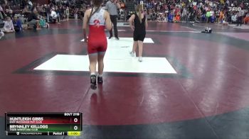 J-5 lbs Round 3 - Huntleigh Gibbs, East Buchanan Mat Club vs Brynnley Kellogg, Tiger Wrestling Club