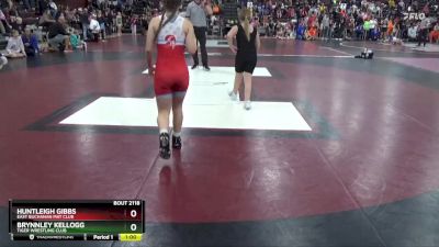 J-5 lbs Round 3 - Huntleigh Gibbs, East Buchanan Mat Club vs Brynnley Kellogg, Tiger Wrestling Club