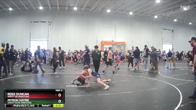 70 lbs Quarterfinal - Mason Miller, Hard Rock Rams vs Tripp Hepfner, Rebels Wrestling Club