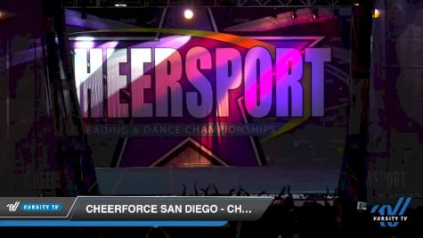 CheerForce San Diego - CheerForce Frenzy [2020 Senior Small 3 Day 2] 2020 CHEERSPORT National Cheerleading Championship