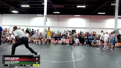 80 lbs Round 1 (4 Team) - Chris Sanchez, Buxton Squeeze vs Colin Schafer, Quaker Nation