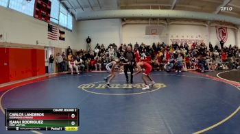 106 lbs Champ. Round 2 - Isaiah Rodriguez, Fort Lupton vs Carlos Landeros, Glenwood Springs
