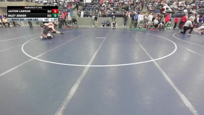 138B lbs Champ. Rd Of 32 - Jaxton Lawson, Mountain View vs Riley Jensen, Ridgeline