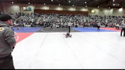 78 lbs Round Of 16 - Jaxson Sanchez, Delta WC vs Josiah Clemans, Federal Way Spartans