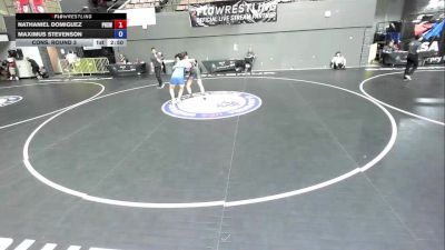 175 lbs Cons. Round 3 - Nathaniel Domiguez, Pacifica High School Wrestling vs Maximus Stevenson