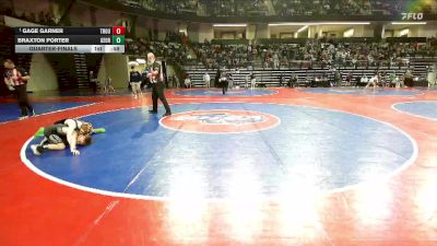 80 lbs Quarterfinal - Gage Garner, Troup Wrestling vs Braxton Porter, Georgia