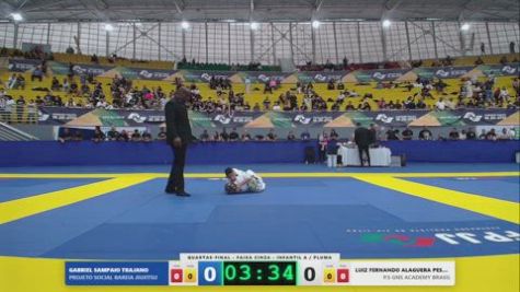 LUIZ FERNANDO ALAGUERA PESSOA vs GABRIEL SAMPAIO TRAJANO 2026 FPJJ Circuito Paulista GI Etapa 3