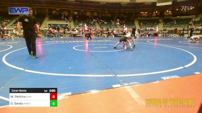 101 lbs Consolation - Maysen Perkins, Greater Heights Wrestling vs Dakota Sandy, Mat Assassins