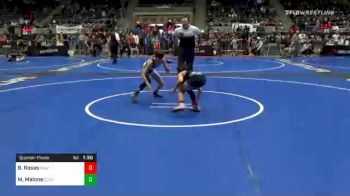 80 lbs Quarterfinal - Baron Rosas, Maize WC vs Marcus Malone, Contenders Wrestling