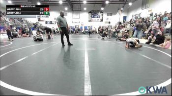 46/49 lbs Rr Rnd 1 - Deacon Stockbridge, Lexington Wrestling Club vs Elijah Mannis (46), Carl Albert