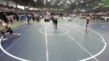 144 lbs Rr Rnd 3 - Xzavier Tixier, Cherry Creek vs Logan Trujillo, La Gente WC