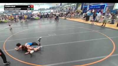 106 lbs Cons. Round 6 - Alexander Nassiff, Charlotte vs Corbin Helm, Hernando Wrestling Club