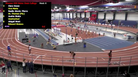 Women's 400m, Finals 6