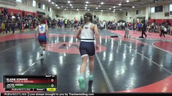 80 lbs Round 5 - Elaine Sommer, Victory School Of Wrestling vs Jacee Knish, WEM/JWP