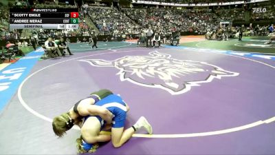 144-2A Semifinal - Scotty Engle, Sedgwick County/Fleming vs Andree Meraz, Center