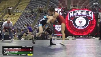 120 lbs 1st Place Match - Alexis Schneider, North Dakota vs Morgan Maschmann, Beatrice High School Wrestling