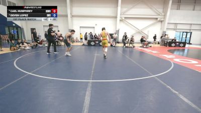 138 lbs 1st Place Match - Cael Humphrey, High Desert Wrestling Club vs Deven Lopez, Duran Wrestling Club