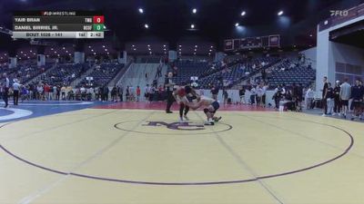 141 lbs Champ. Round 1 - Yair Bran, Truett-McConnell (Ga.) vs Daniel Birriel Jr., New College Of Florida