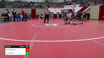 92-98 lbs Round 2 - Savana Garner, Franklin Central vs Madalynn Simmons, Rensselaer Central