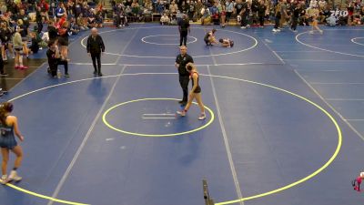 107 lbs Champ. Round 2 - Leah Waite, Fredonia vs Tori Lombardo, Chautauqua Lake