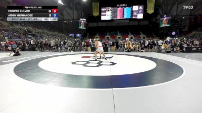 157 lbs Cons. Rd Of 64 - Cooper Culver, CA vs Aiden Hernandez, ID