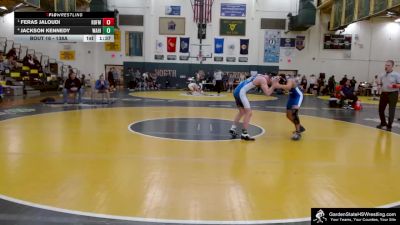 138A Round 1 - Feras Jaloudi, Ridgefield Memorial vs Jackson Kennedy, Warren Hills