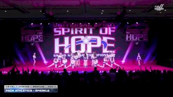 Pack Athletics - SPARKLE [2026 L1 Junior - Medium Day 1] 2026 Spirit of Hope Grand Nationals