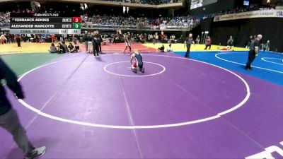 5A 175 lbs Cons. Round 3 - Torrance Adkins, San Antonio Veterans Memorial vs Alexander Marcotte, Corpus Christi Veterans Memorial