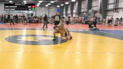 110 lbs Round 2 (10:45am Saturday) - Noah Losey, PA Gold vs Abel Vasquez, Rough House W.C.