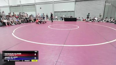 190 lbs Round 1 (16 Team) - Tayshaun Glover, North Carolina vs James Elliott, Oklahoma Red