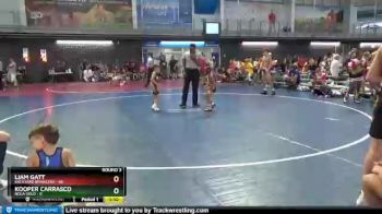 45 lbs Round 3 (8 Team) - Kooper Carrasco, NOLA Gold vs Liam Gatt, Backyard Brawlers