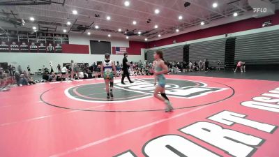 110 lbs Round 3 (12 Team) - Lillian Brotherton, Cradletown Wrestling Academy vs Peyton McElfresh, Daughters Of Zion
